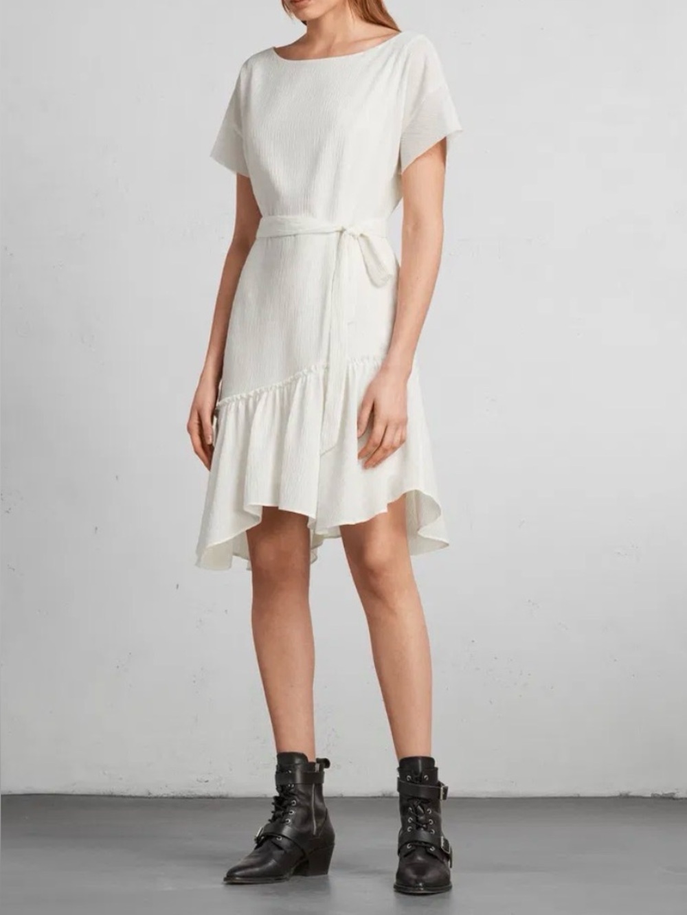 ALLSAINTS Sara Textured Dress 4